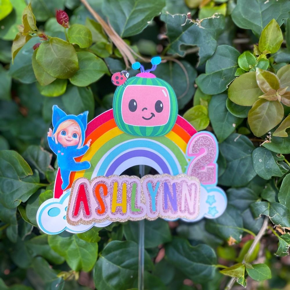 Cocomelon Cake Topper